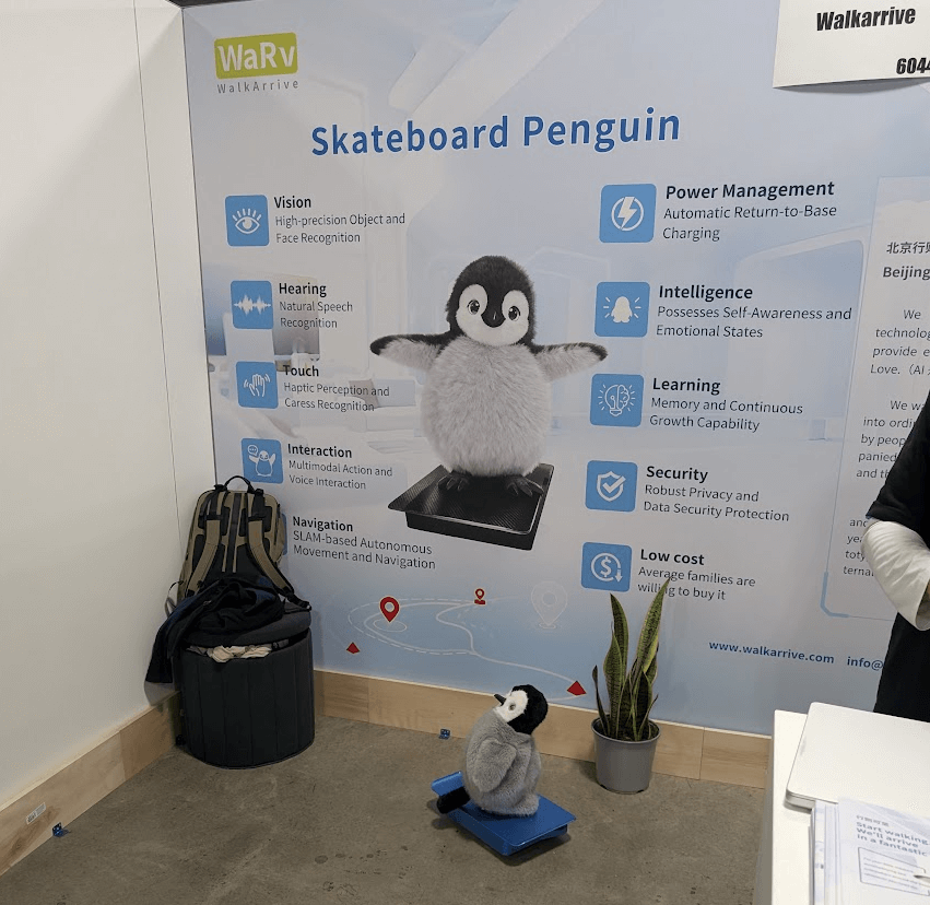Skateboard Penguin